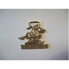 WINCHESTER CENTURY OF LEADERSHIP 1866-1966 MODEL 66 HENRY RIFLE WATCH FOB